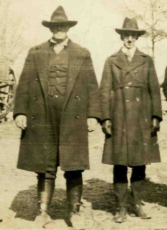 grandpa, out west, century ago
