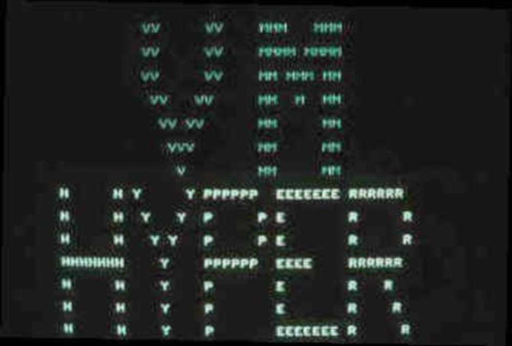 3270 logo screen shot